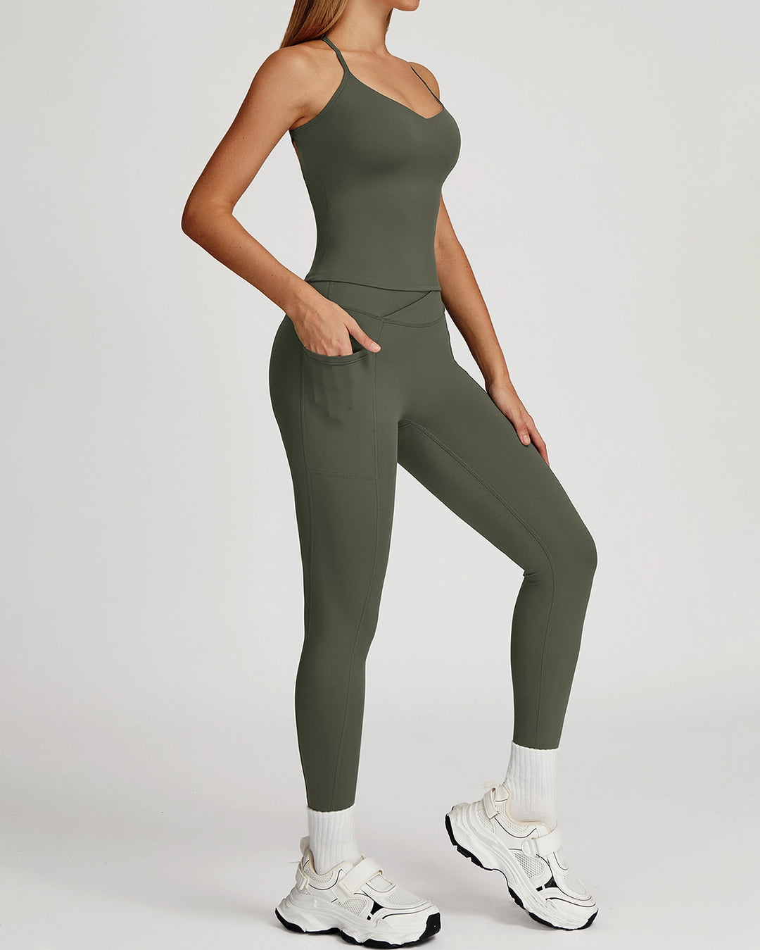 Mila Seamless Leggings - Green