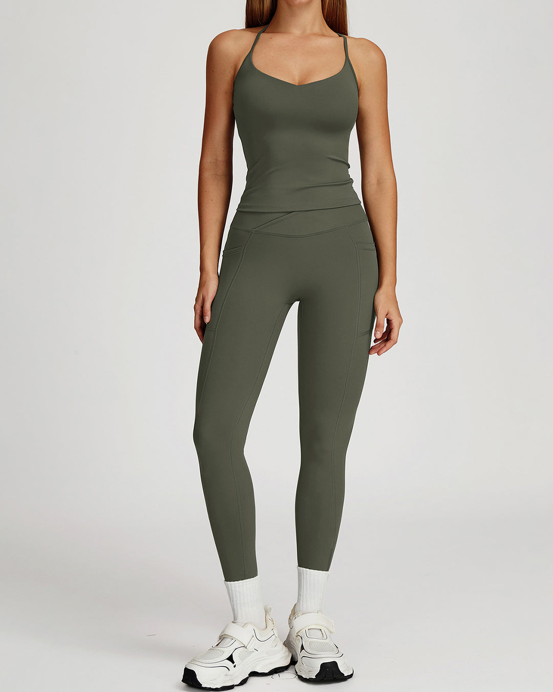 Mila Seamless Leggings - Green