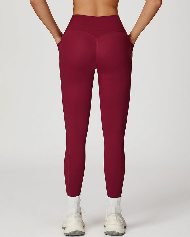 Mila Seamless Leggings - Red