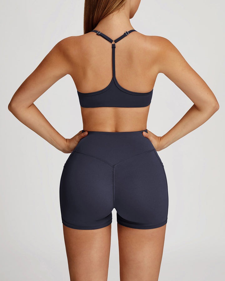 Mila Seamless Shorts - Ink