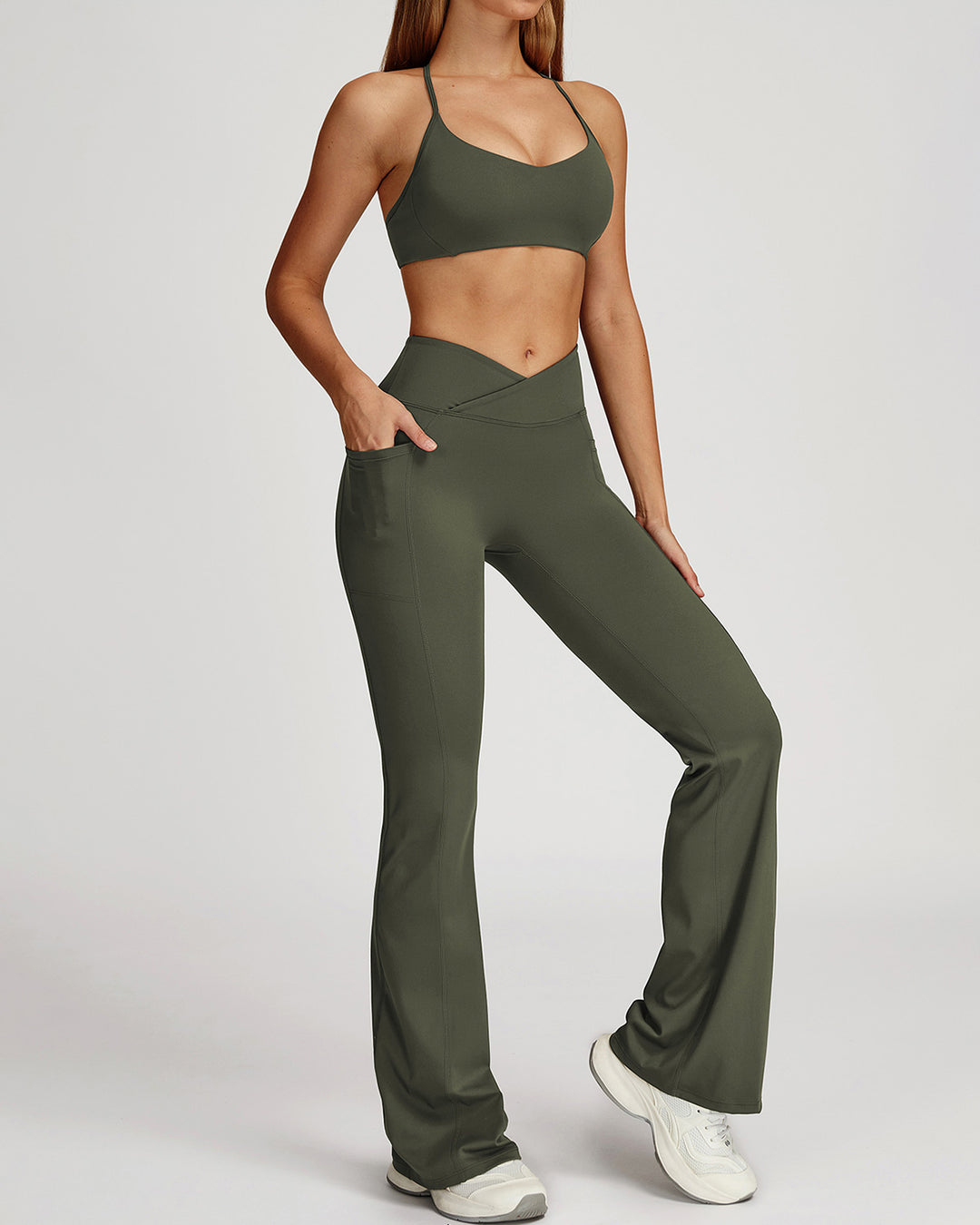 Mila Sports Bra - Green