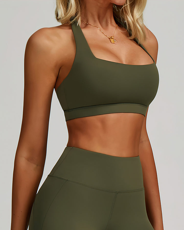 Mira Active Bra - Green