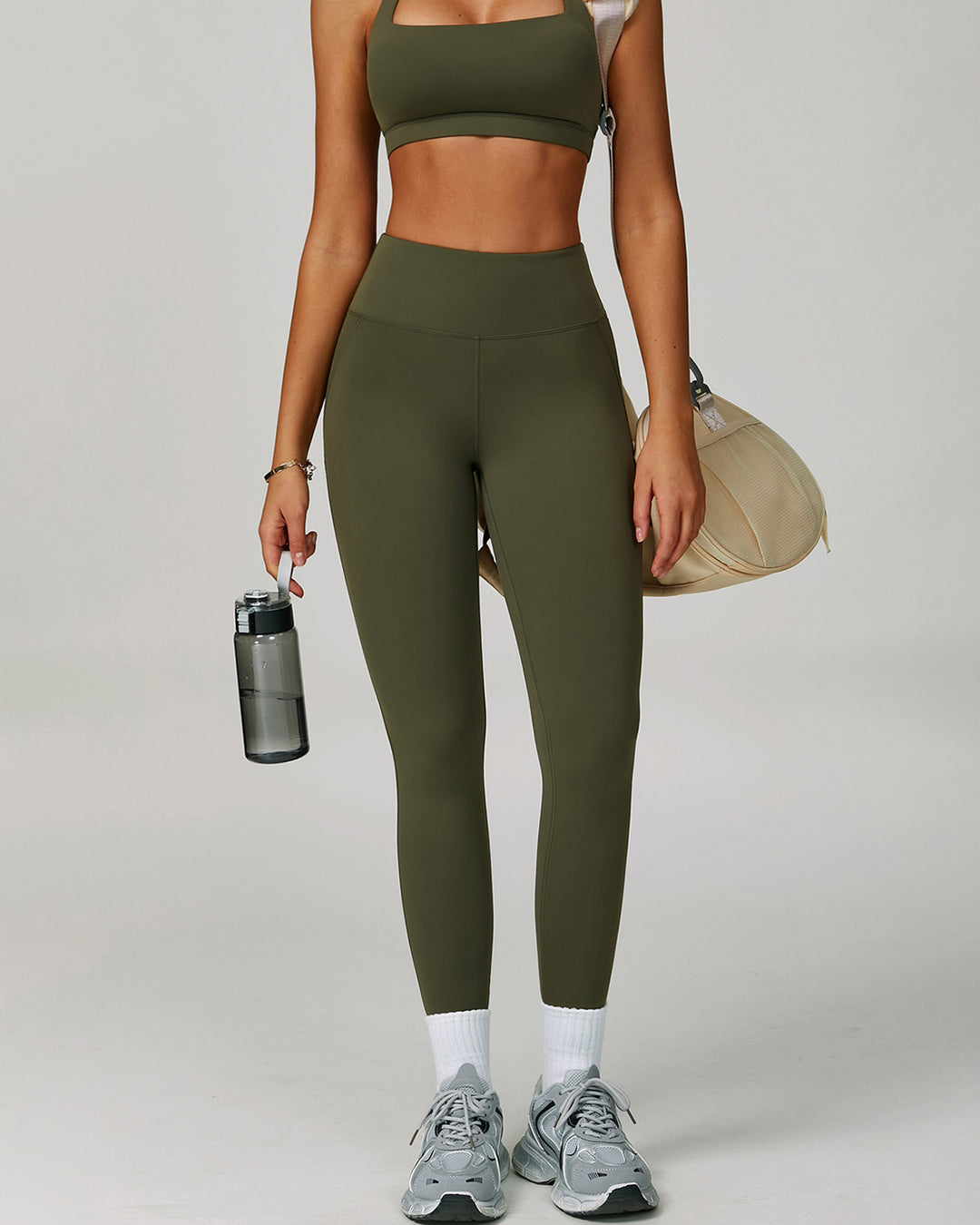 Mira Active Bra - Green