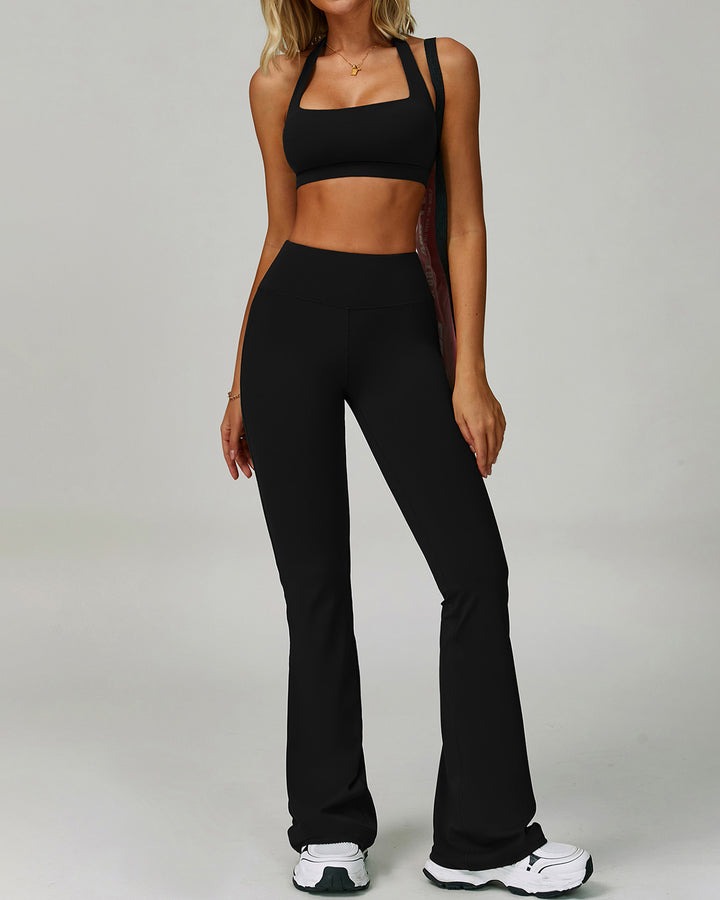 Mira Flare Leggings - Black