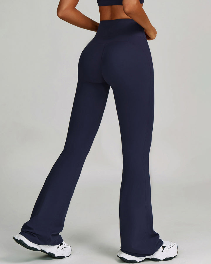 Mira Flare Leggings - Navy