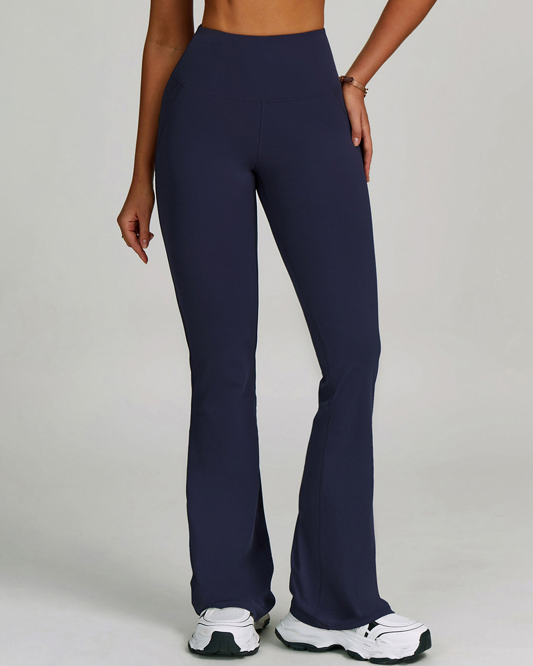 Mira Flare Leggings - Navy