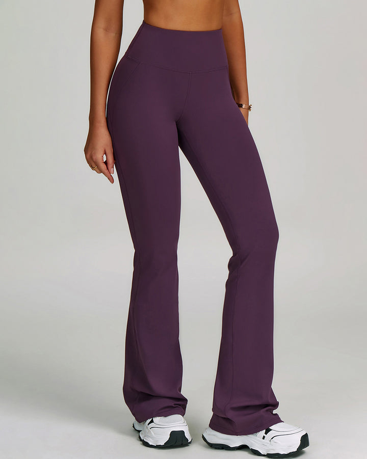 Mira Flare Leggings - Purple