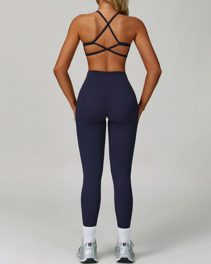 Mira Leggings - Navy