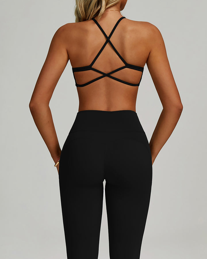 Mira Sports Bra - Black