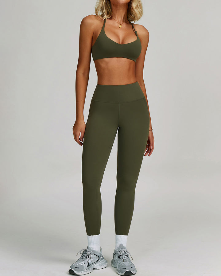 Mira Sports Bra - Green