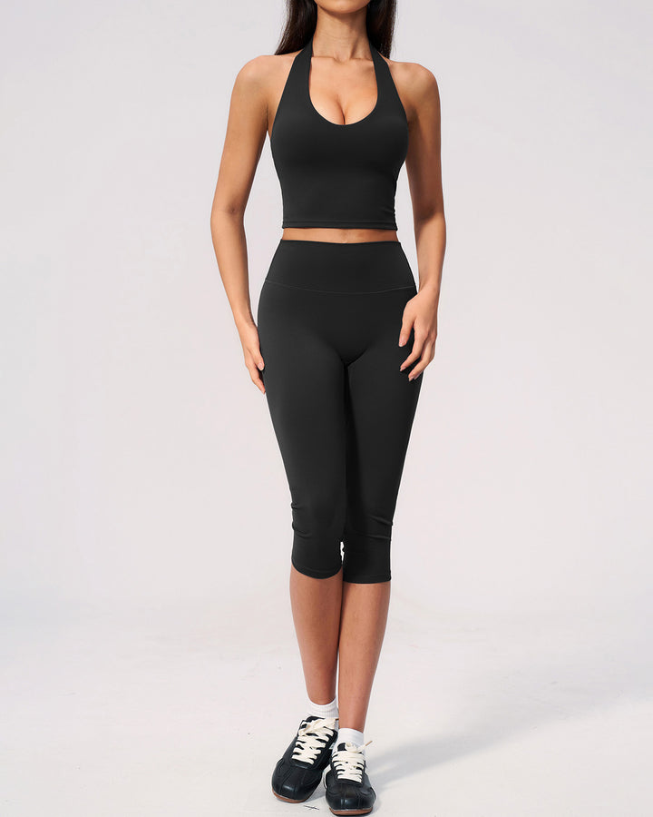 Mireya Crop Top - Black