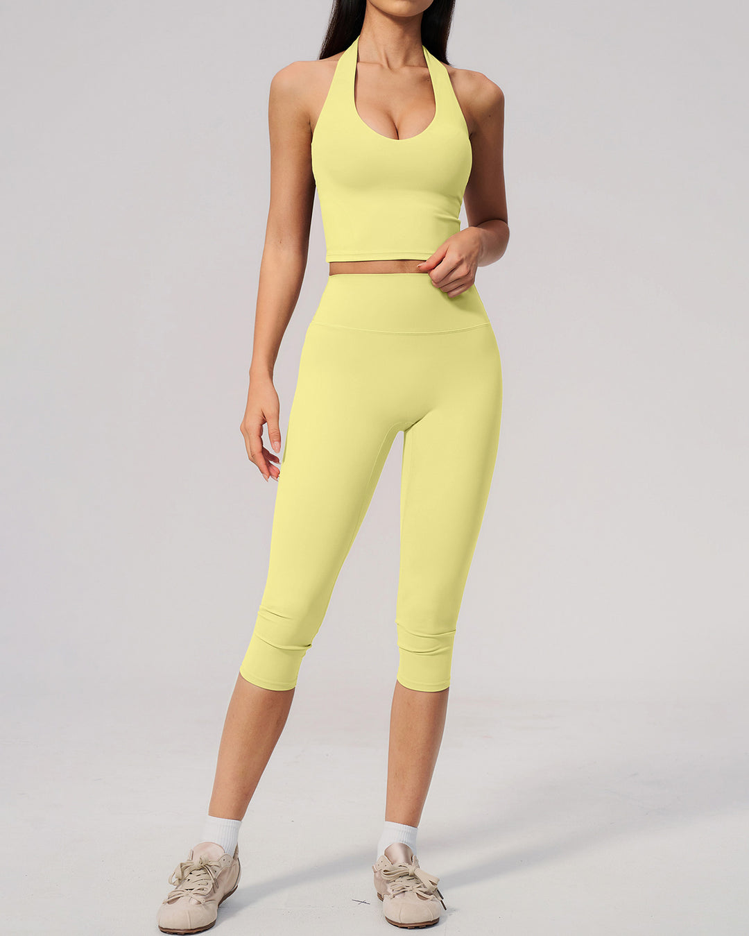 Mireya Crop Top - Buttercream