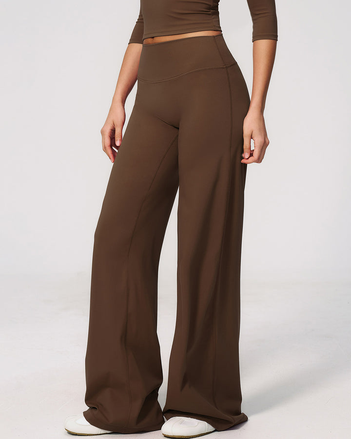 Mireya Flare Leggings - Brown