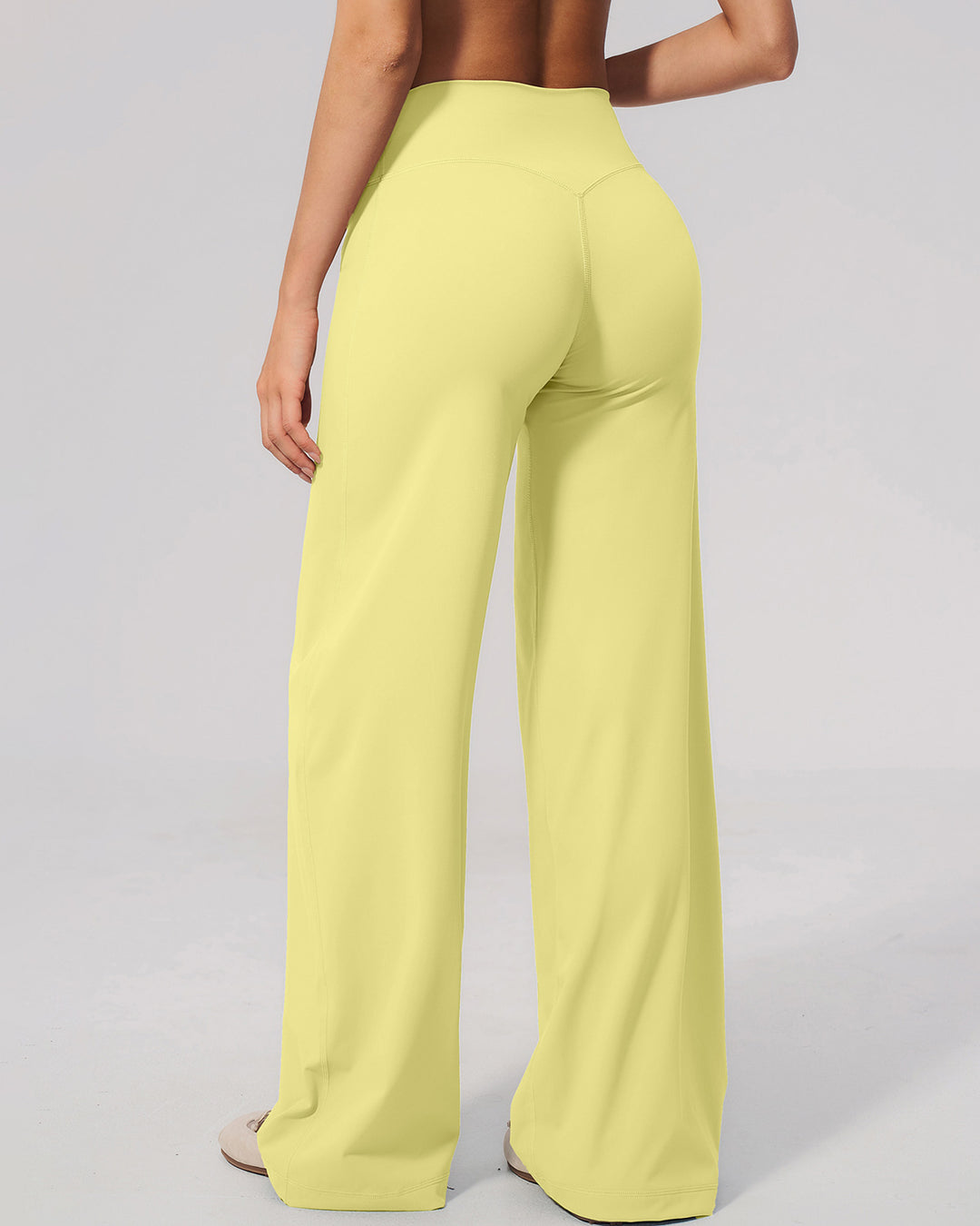 Mireya Flare Leggings - Buttercream