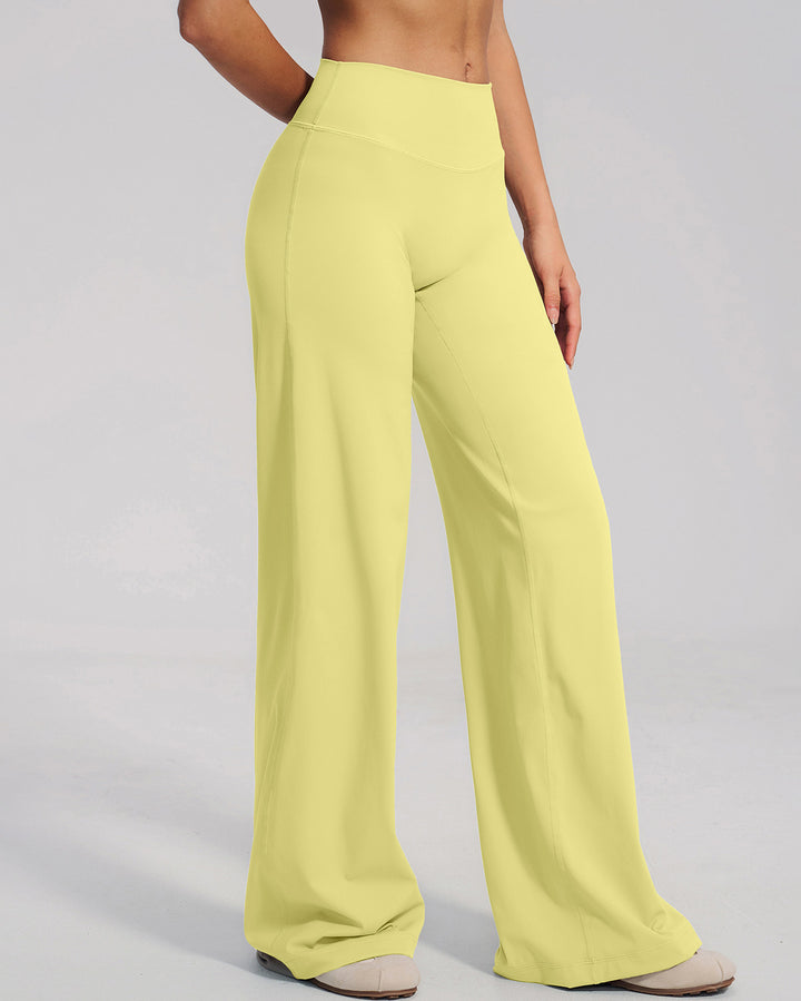 Mireya Flare Leggings - Buttercream