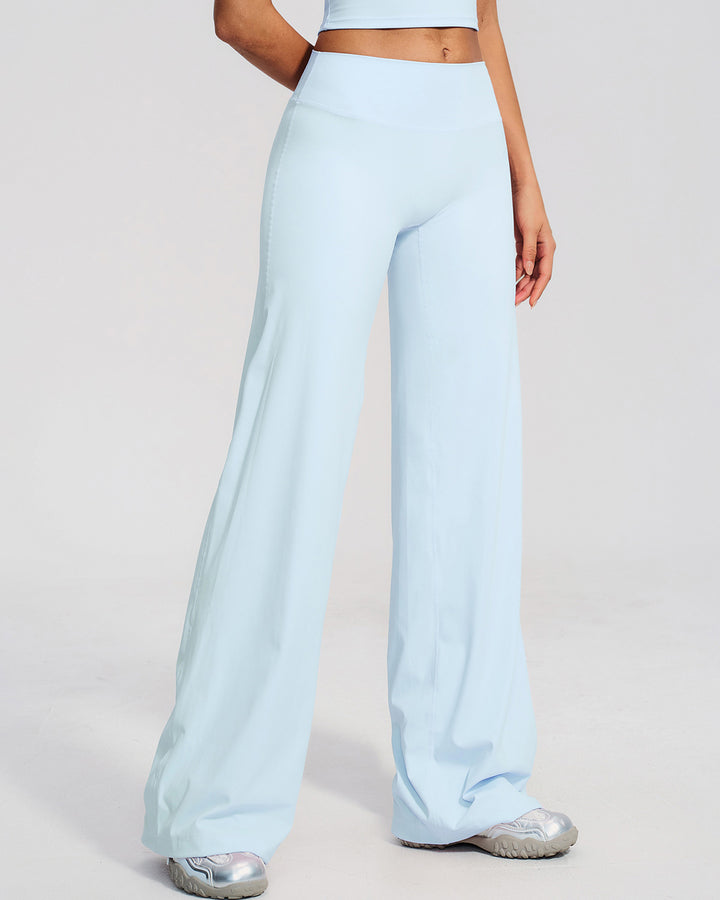 Mireya Flare Leggings - Ice Blue