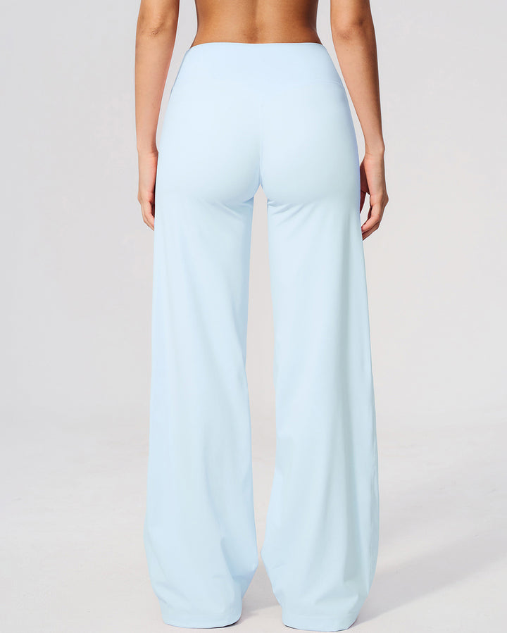 Mireya Flare Leggings - Ice Blue
