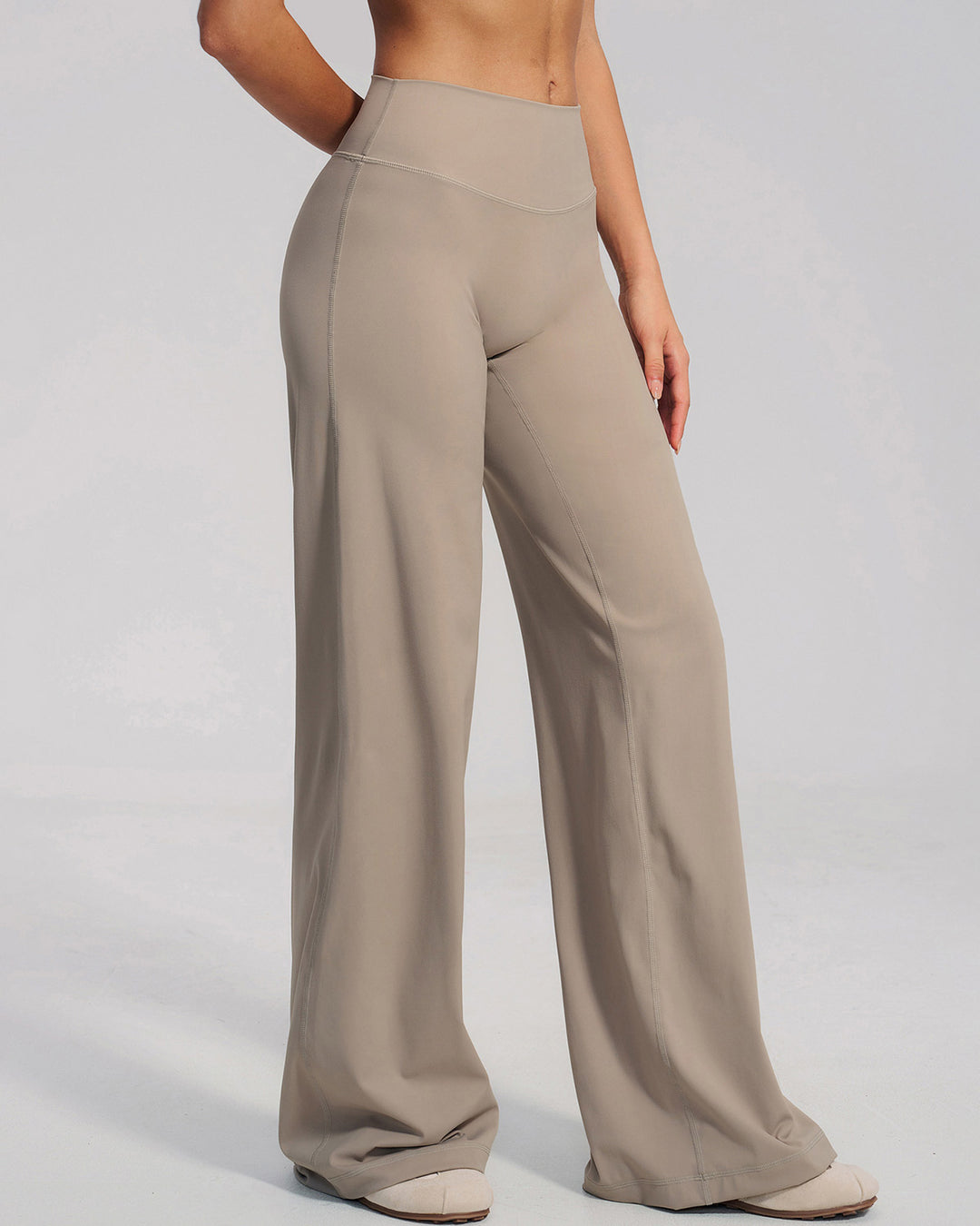 Mireya Flare Leggings - Sandstone