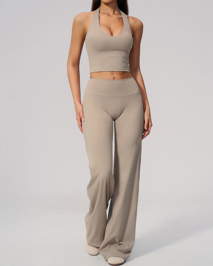 Mireya Flare Leggings - Sandstone
