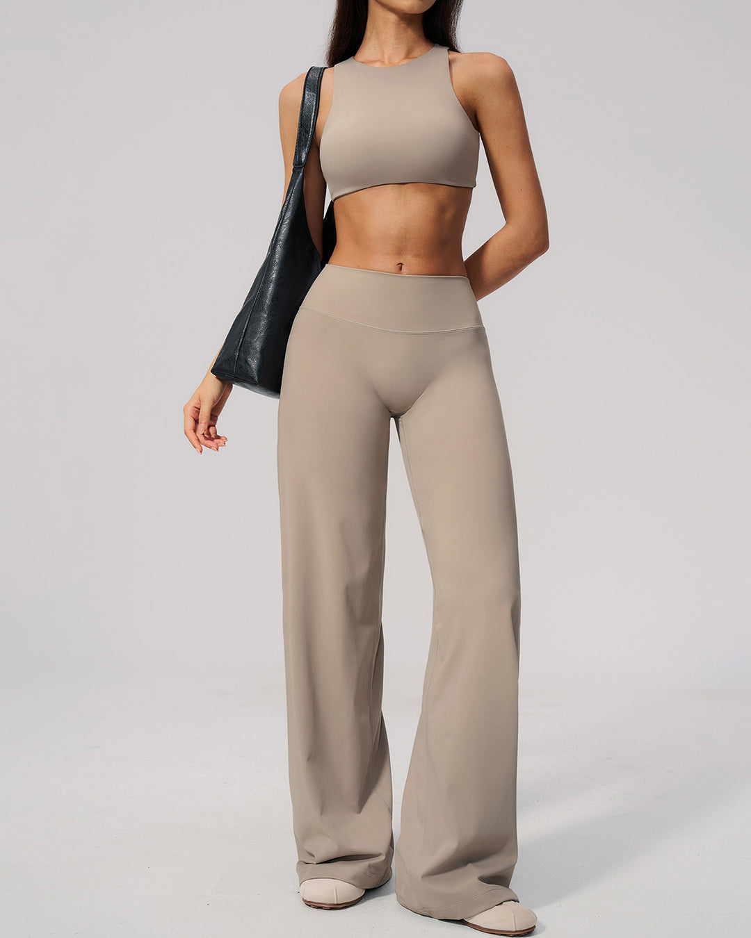 Mireya Flare Leggings - Sandstone