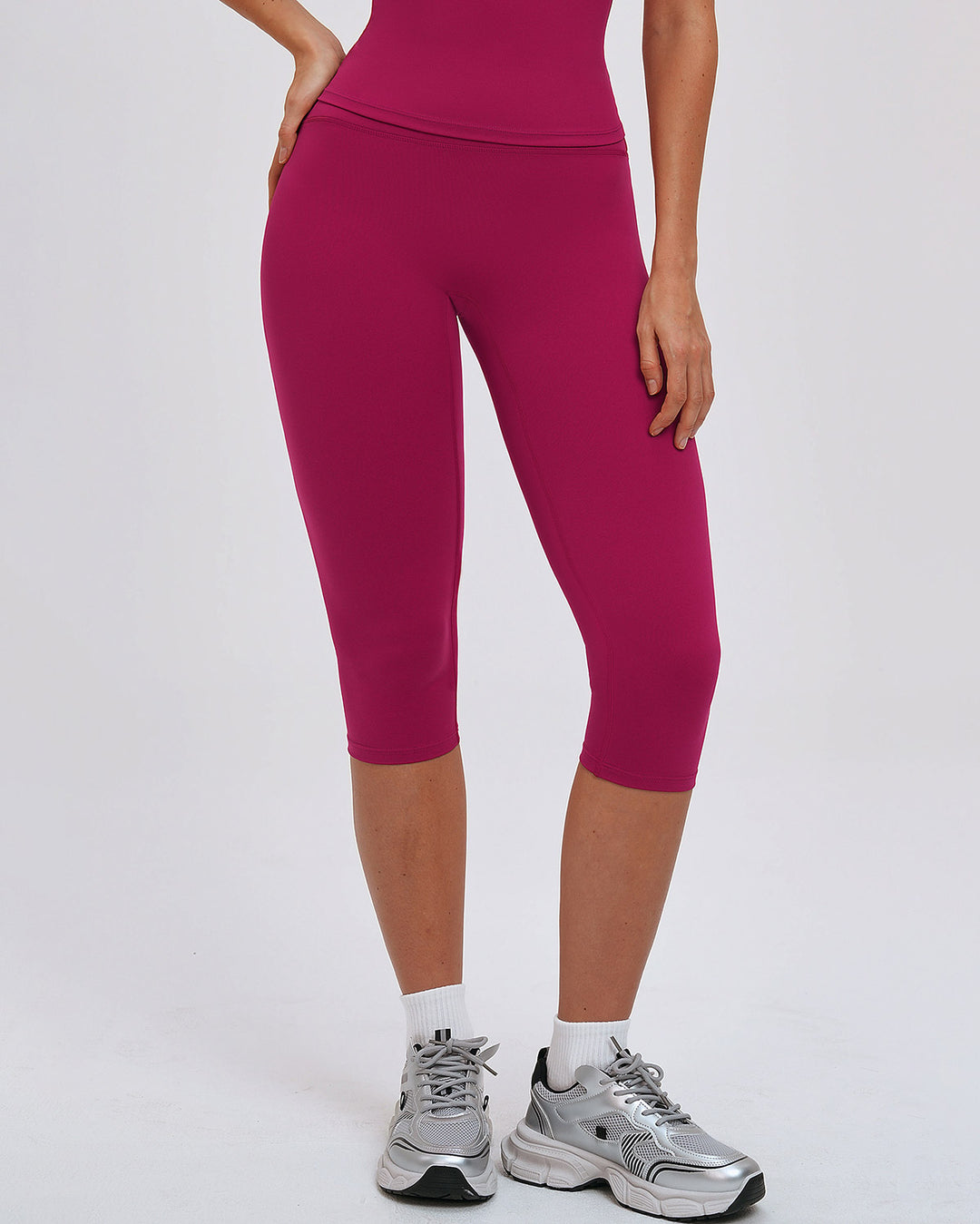 Mireya Seamless Capri - Berry