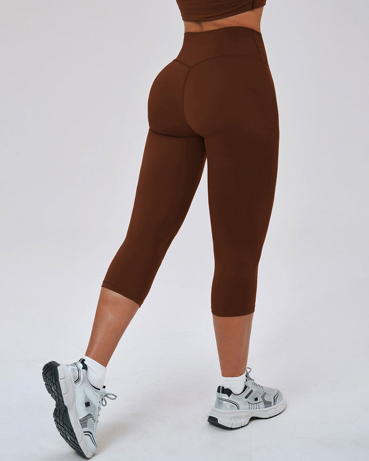 Mireya Seamless Capri - Brown