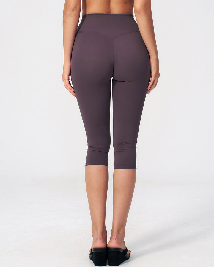 Mireya Seamless Capri - Mulberry
