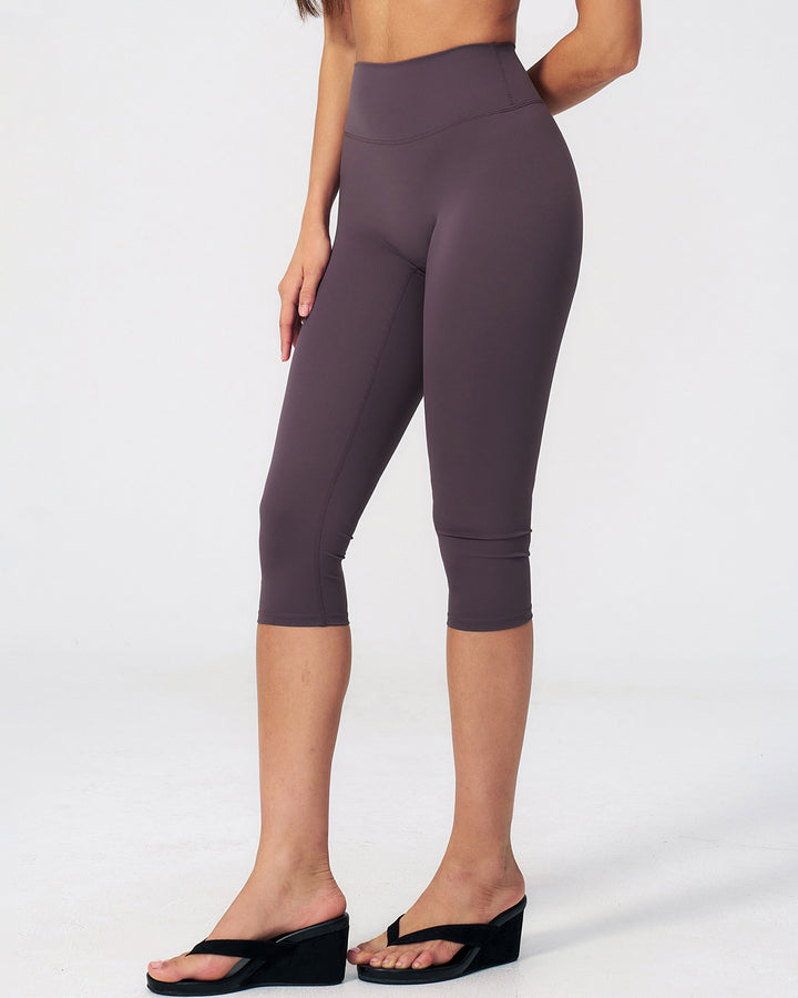 Mireya Seamless Capri - Mulberry