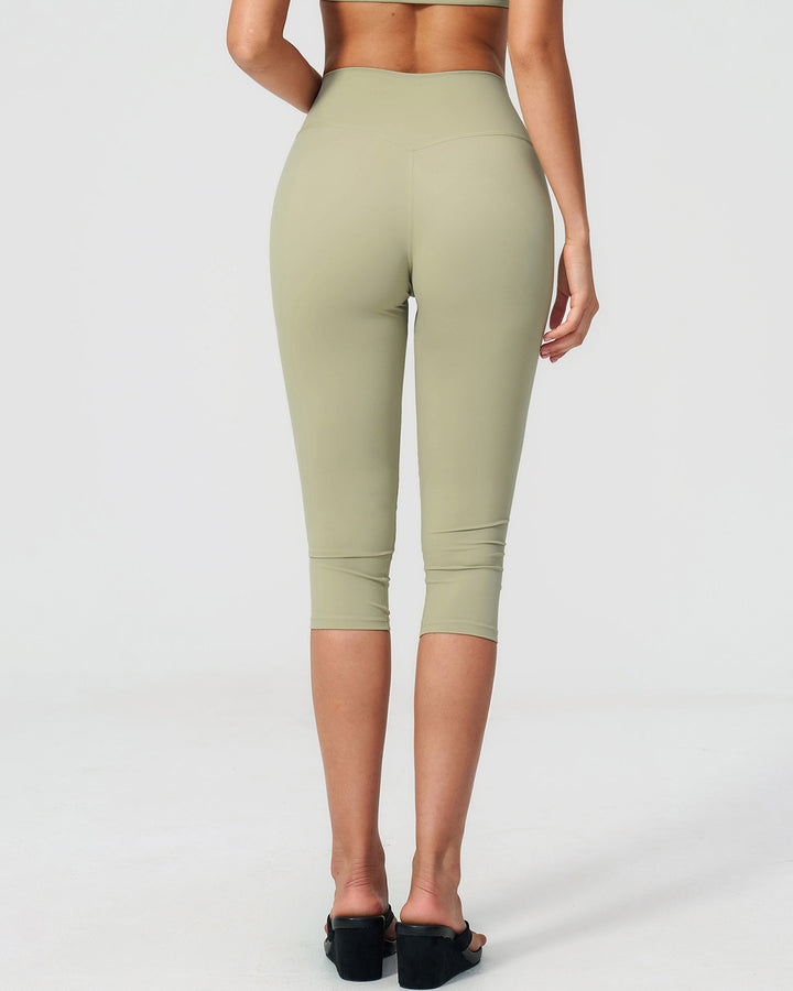 Mireya Seamless Capri - Olive