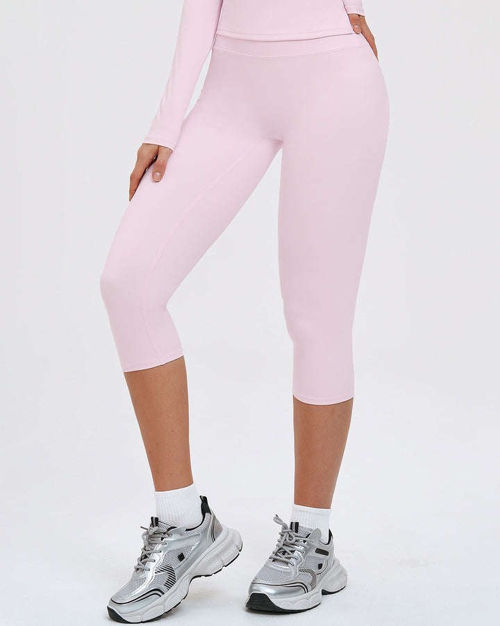 Mireya Seamless Capri - Pink