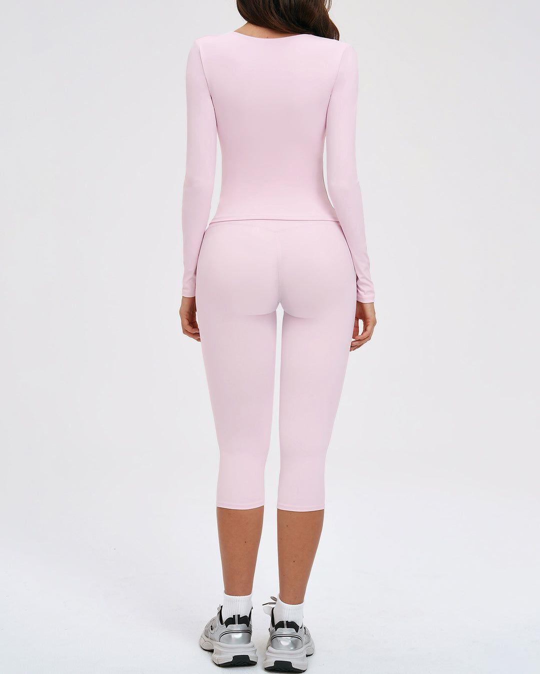 Mireya Seamless Capri - Pink