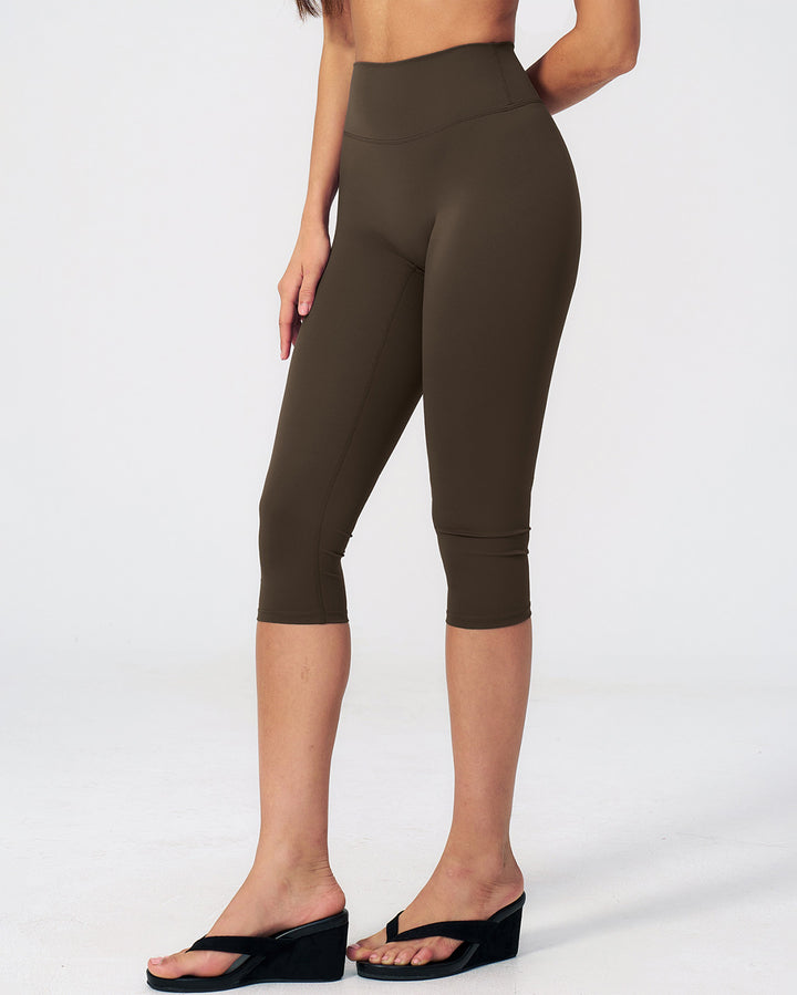 Mireya Seamless Capri - Walnut