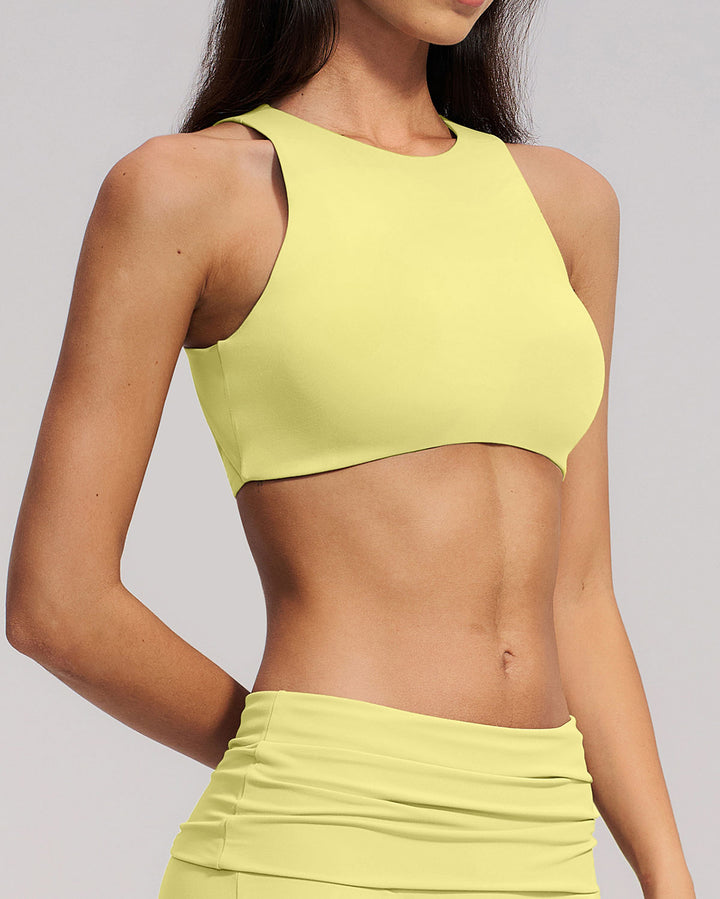 Mireya Sports Bra - Buttercream
