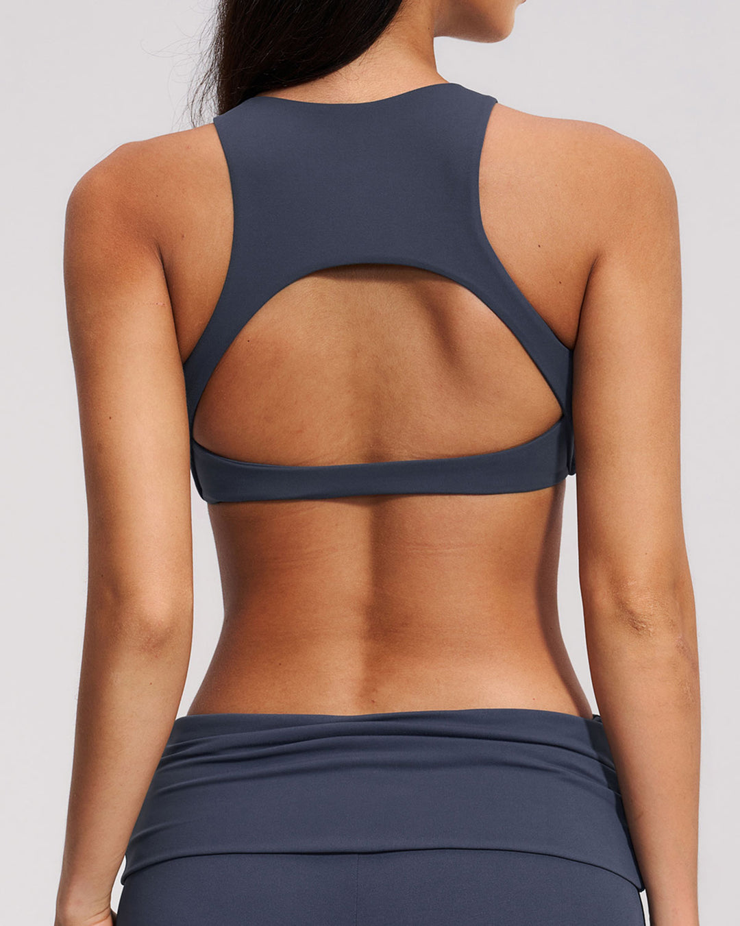Mireya Sports Bra - Slate Blue
