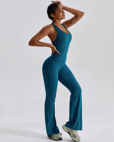 Murphy Seamless Jumpsuit - Blue