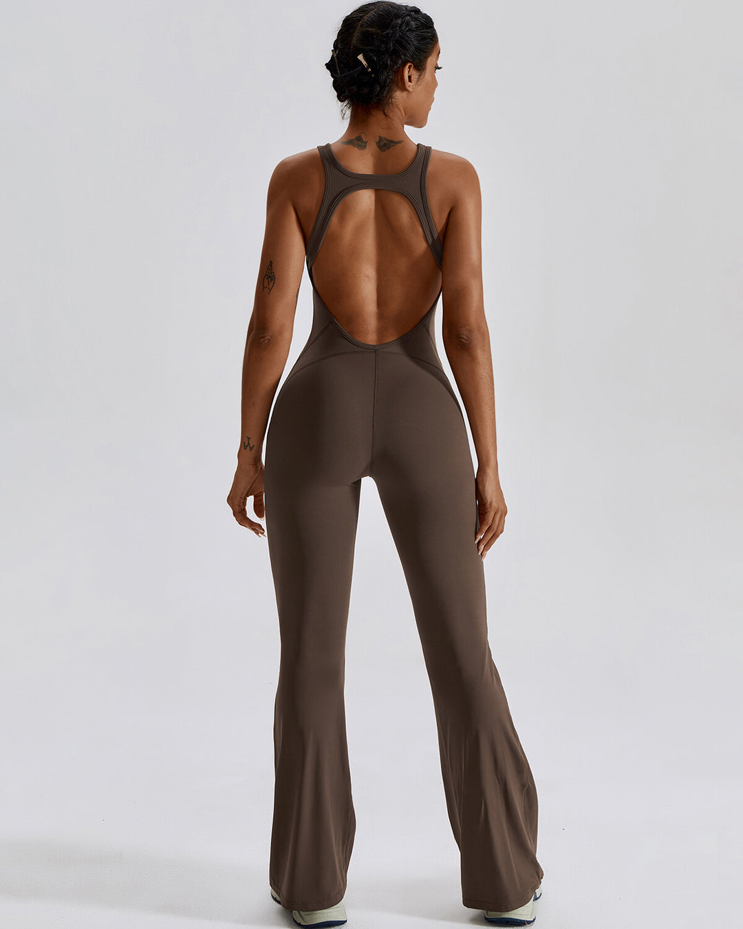 Murphy Seamless Jumpsuit - Brown