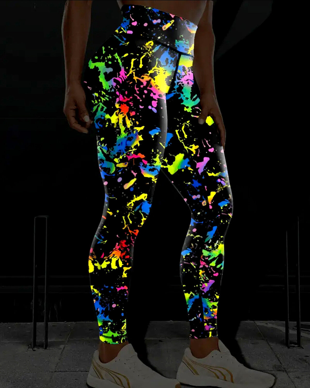 Neon Burst Leggings