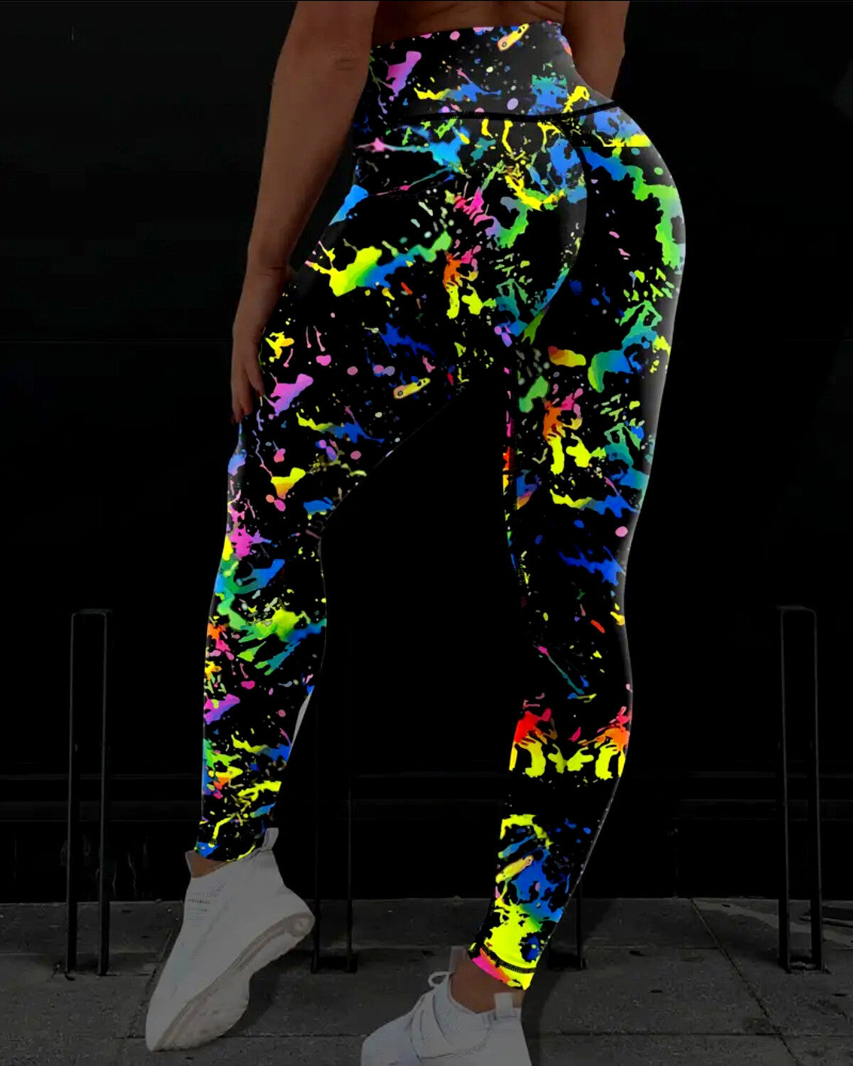 Neon Burst Leggings