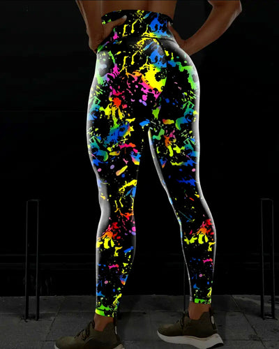 Neon Burst Leggings