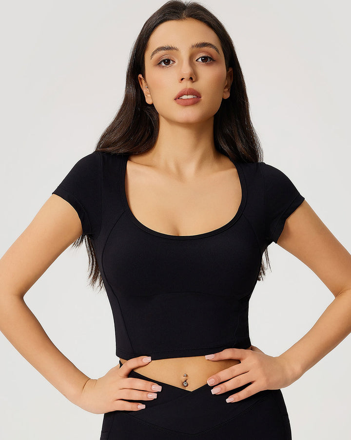 Neriah Crop Top - Black