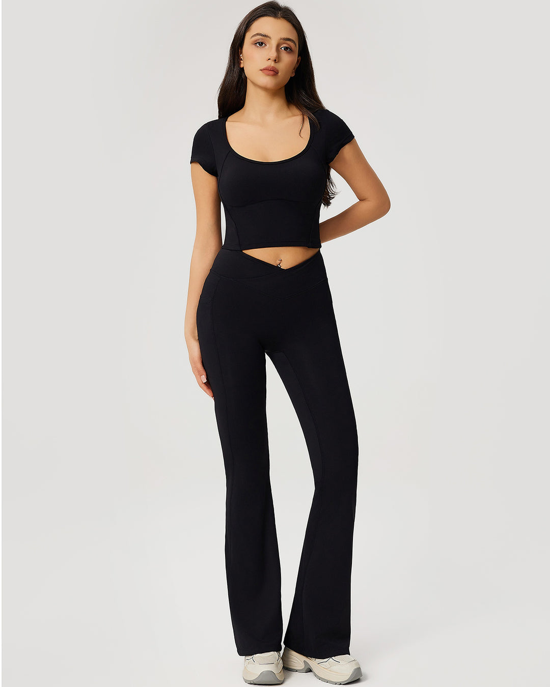 Neriah Crop Top - Black