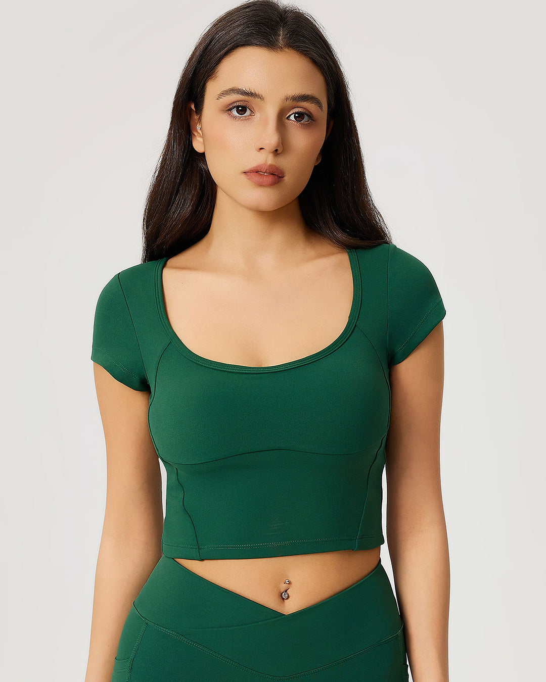 Neriah Crop Top - Green