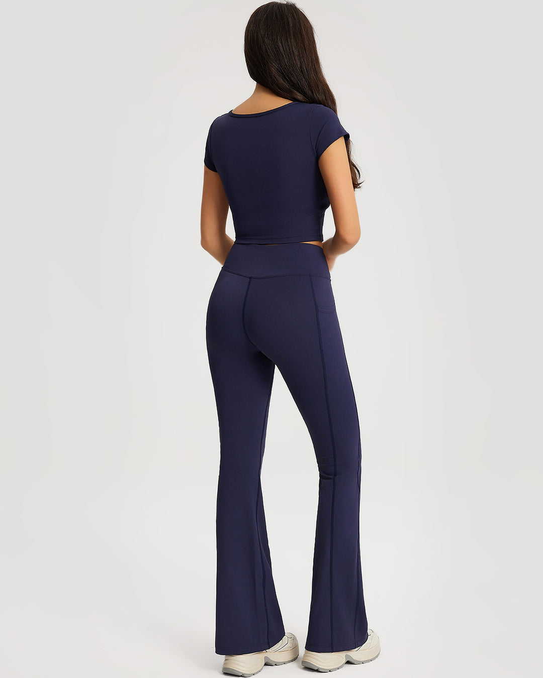 Neriah Crop Top - Navy