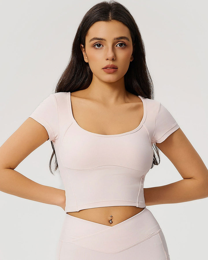 Neriah Crop Top - Pink