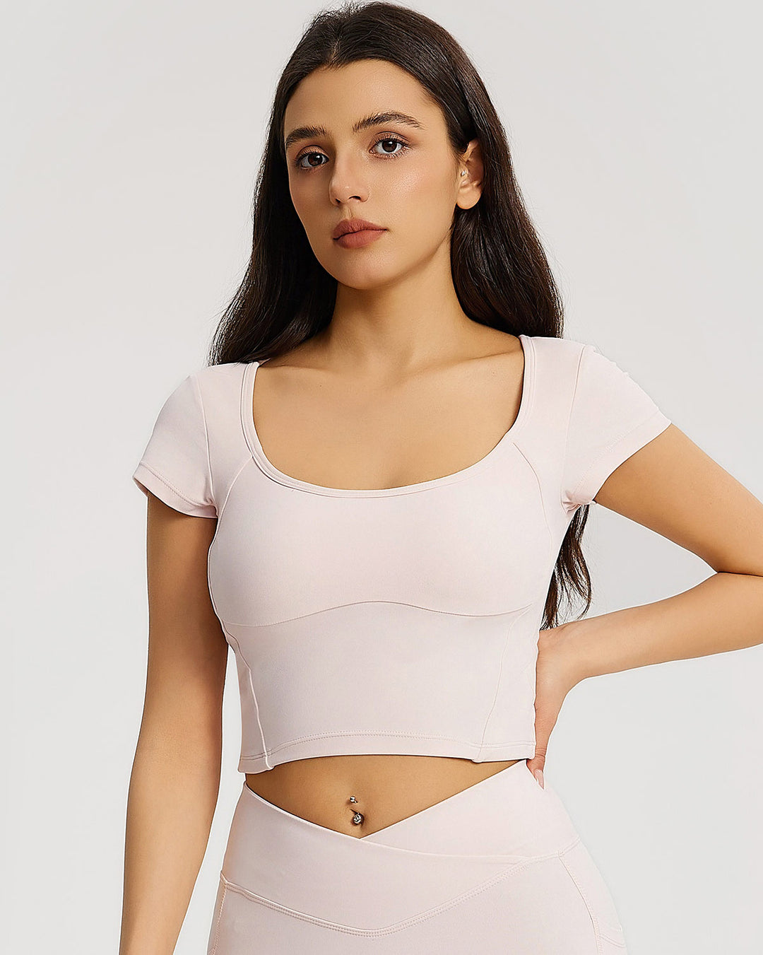 Neriah Crop Top - Pink