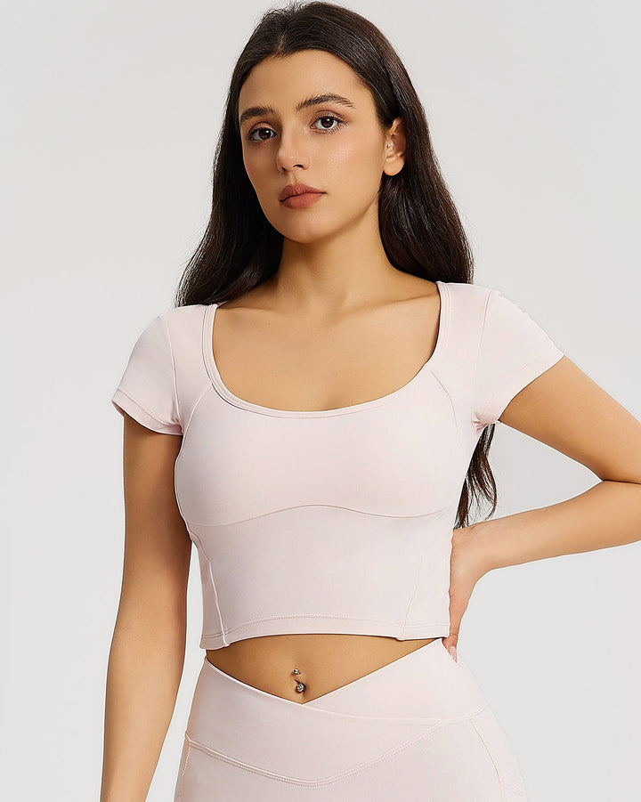 Neriah Crop Top - Pink