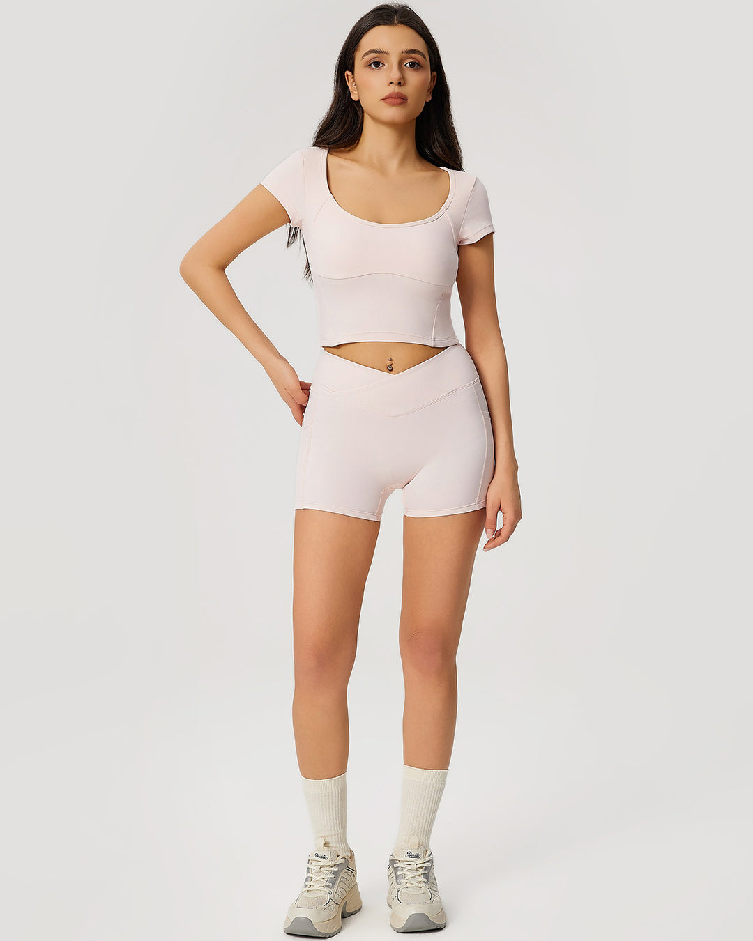 Neriah Crop Top - Pink