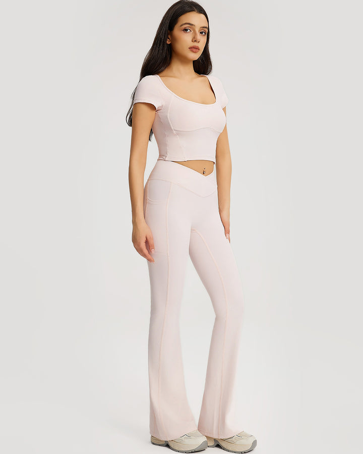 Neriah Crop Top - Pink