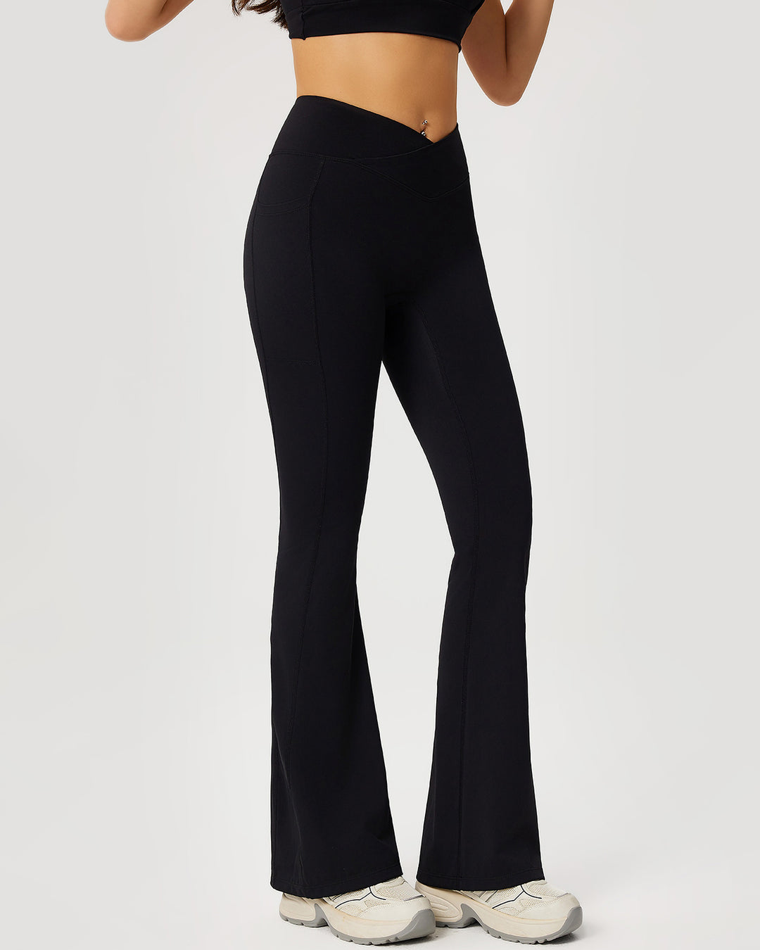 Neriah Flare Leggings - Black