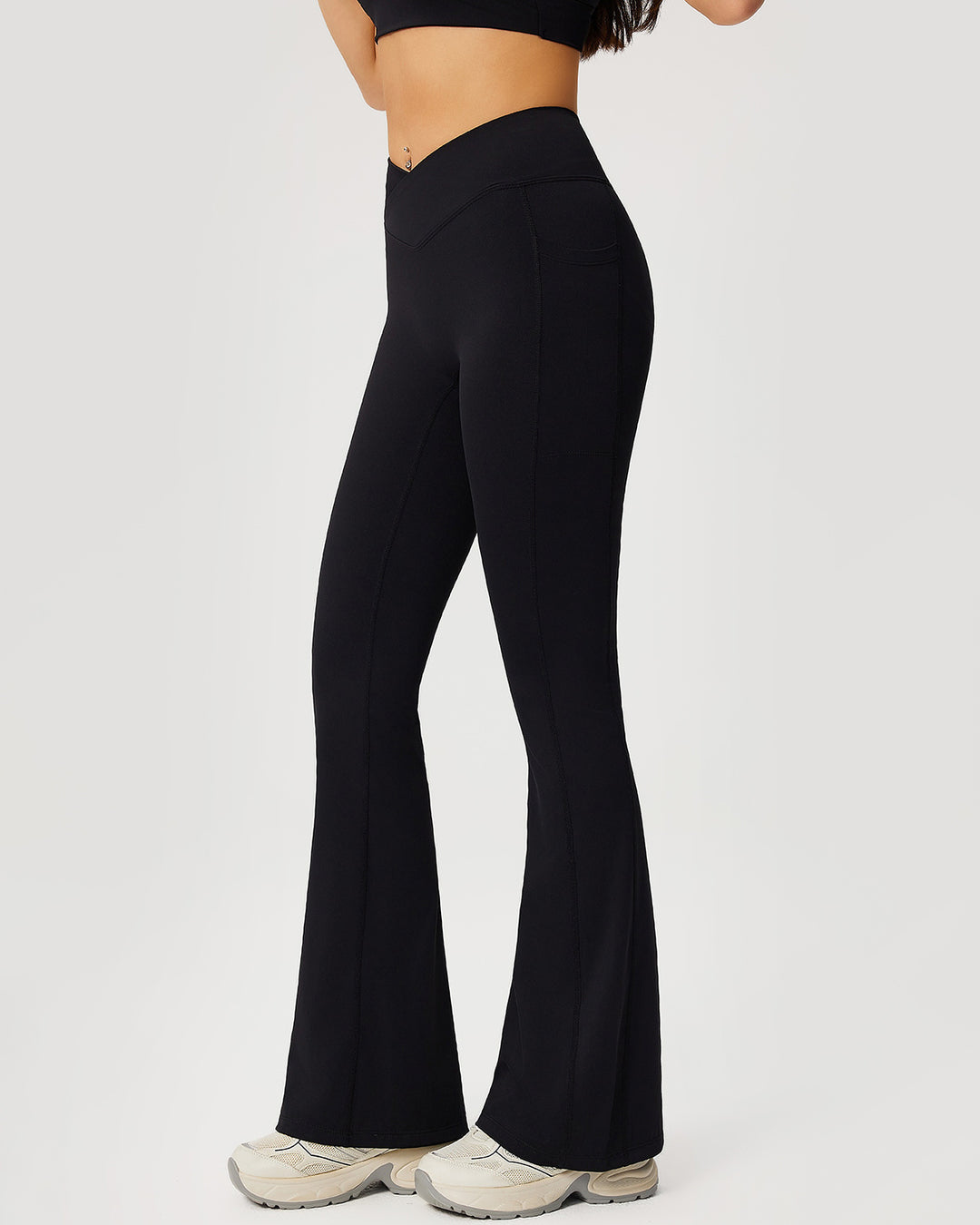 Neriah Flare Leggings - Black